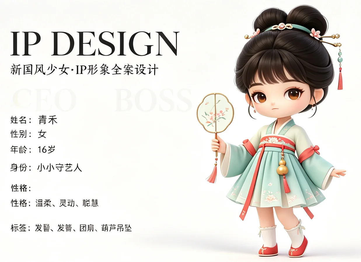 青禾 · 新国风少女